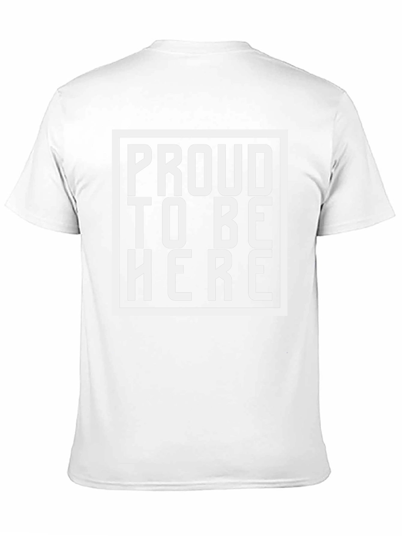 Camiseta Negra Proud To Be Here