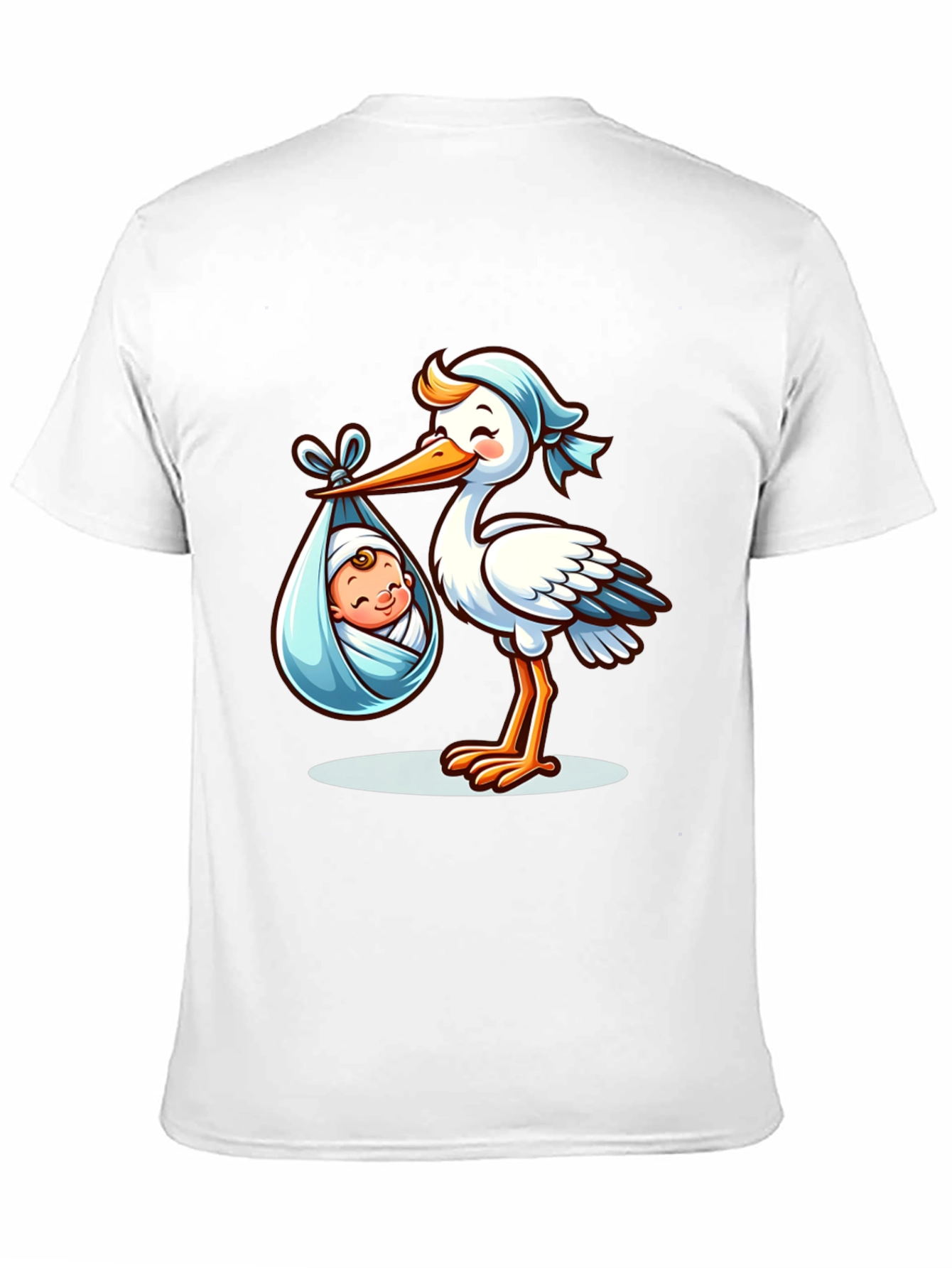 Camiseta Cigüeña Bebé - Regalo para Futuros Padres