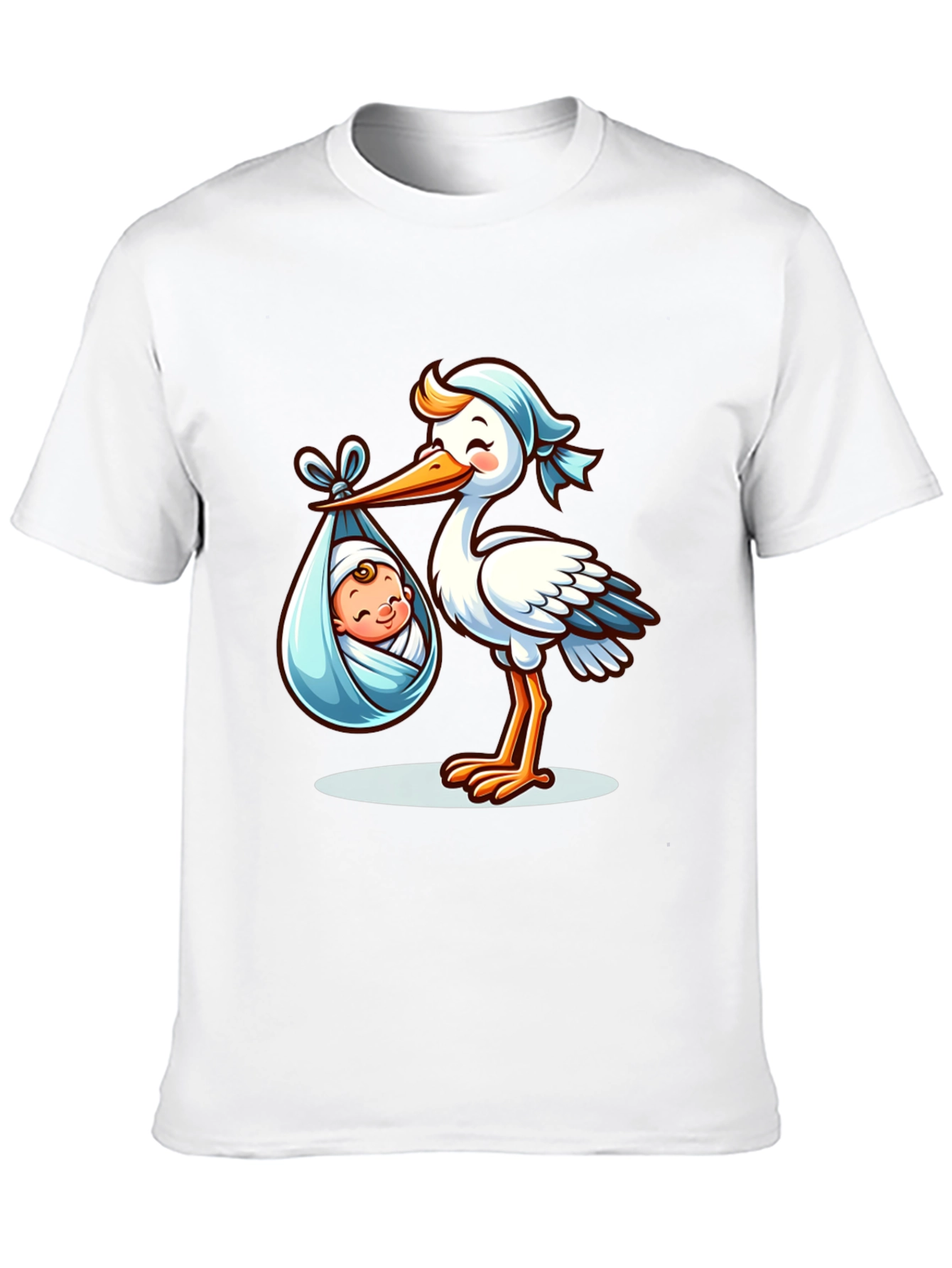 Camiseta Cigüeña Bebé - Regalo para Futuros Padres