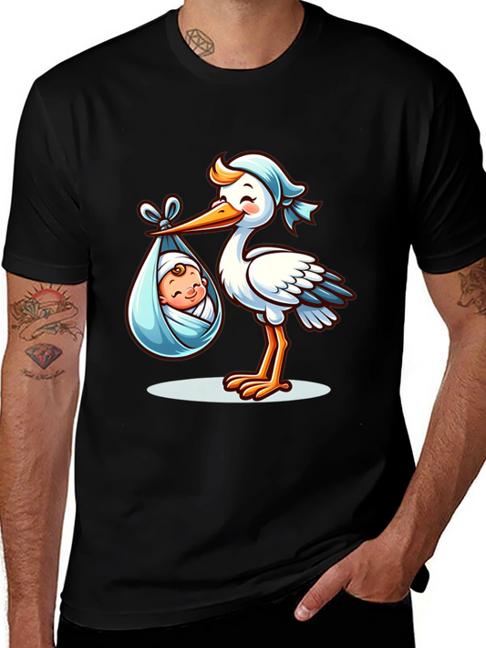 Camiseta Cigüeña Bebé - Regalo para Futuros Padres