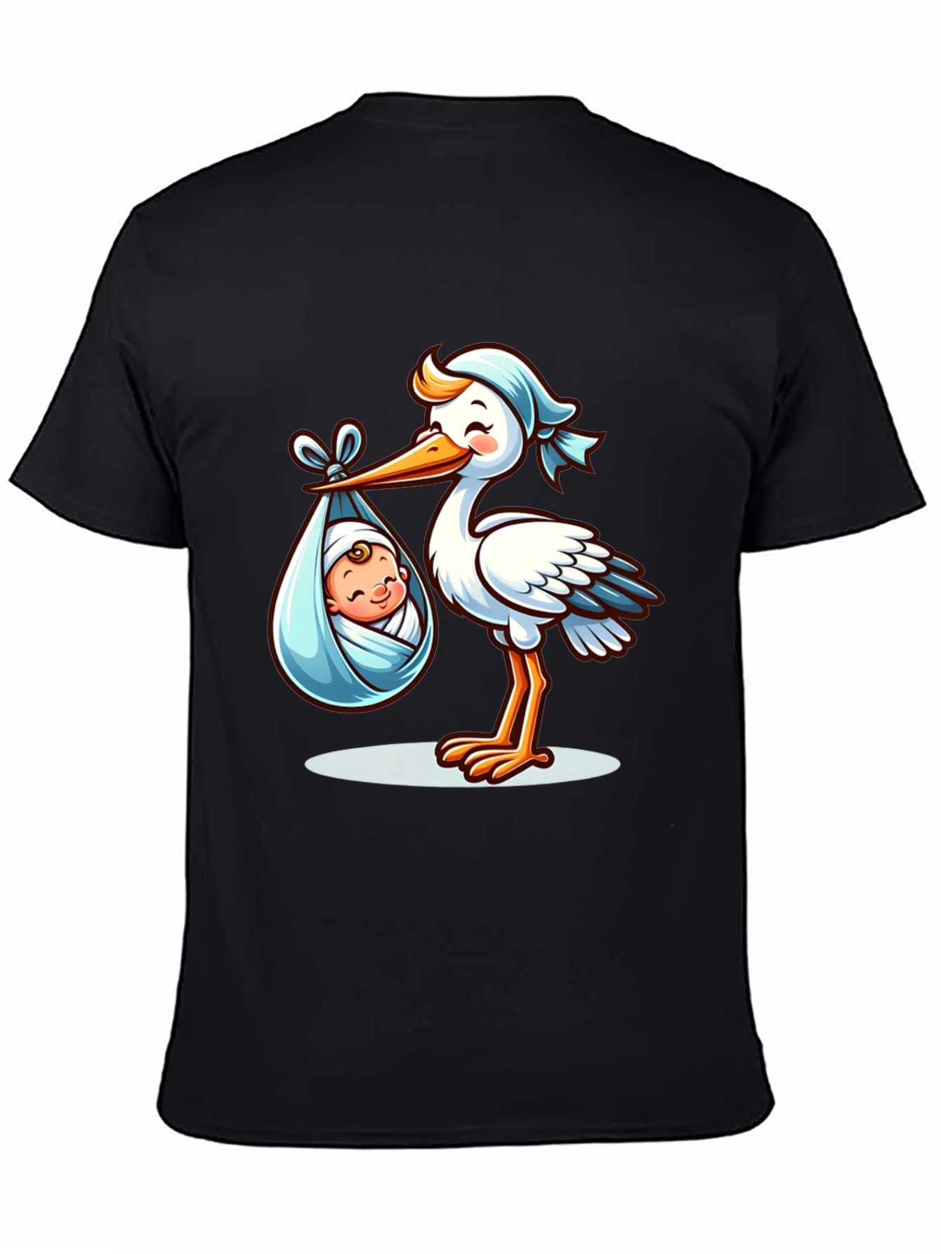 Camiseta Cigüeña Bebé - Regalo para Futuros Padres