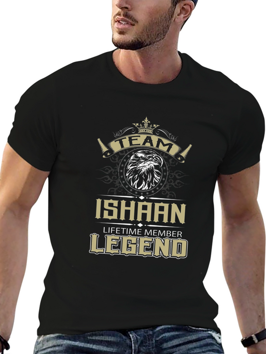 Camiseta Negra Ishaan Legend - Edición Limitada