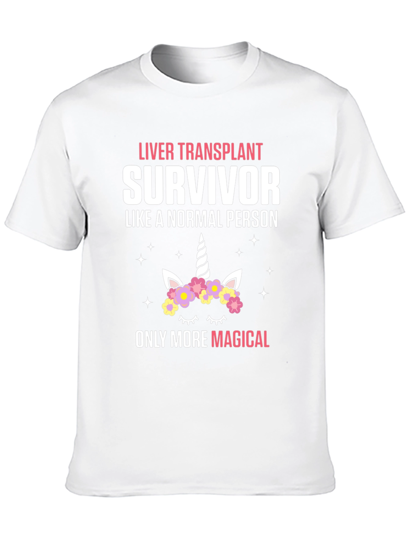 Camiseta Transplante de Hígado - Superviviente Mágico
