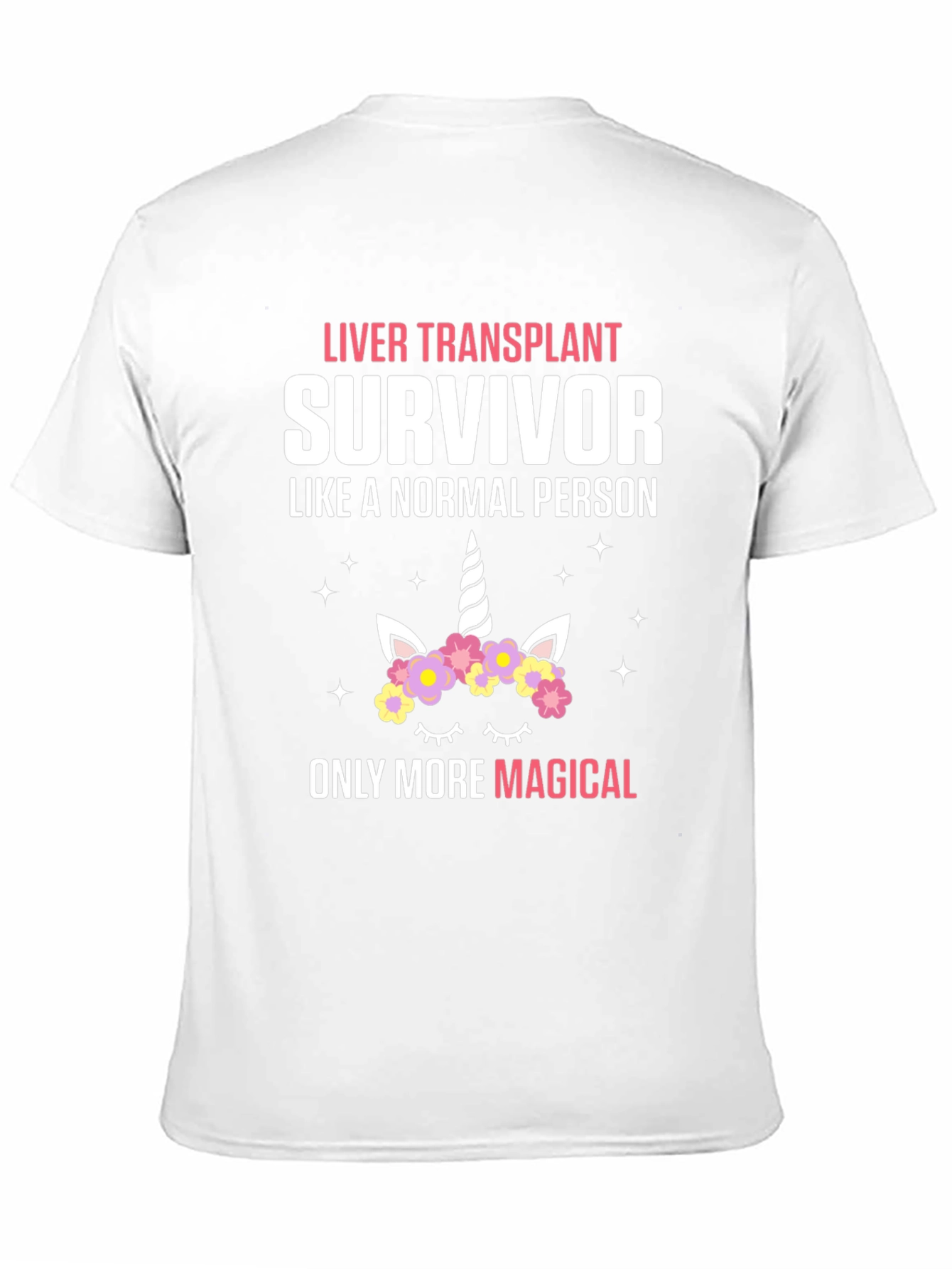 Camiseta Transplante de Hígado - Superviviente Mágico