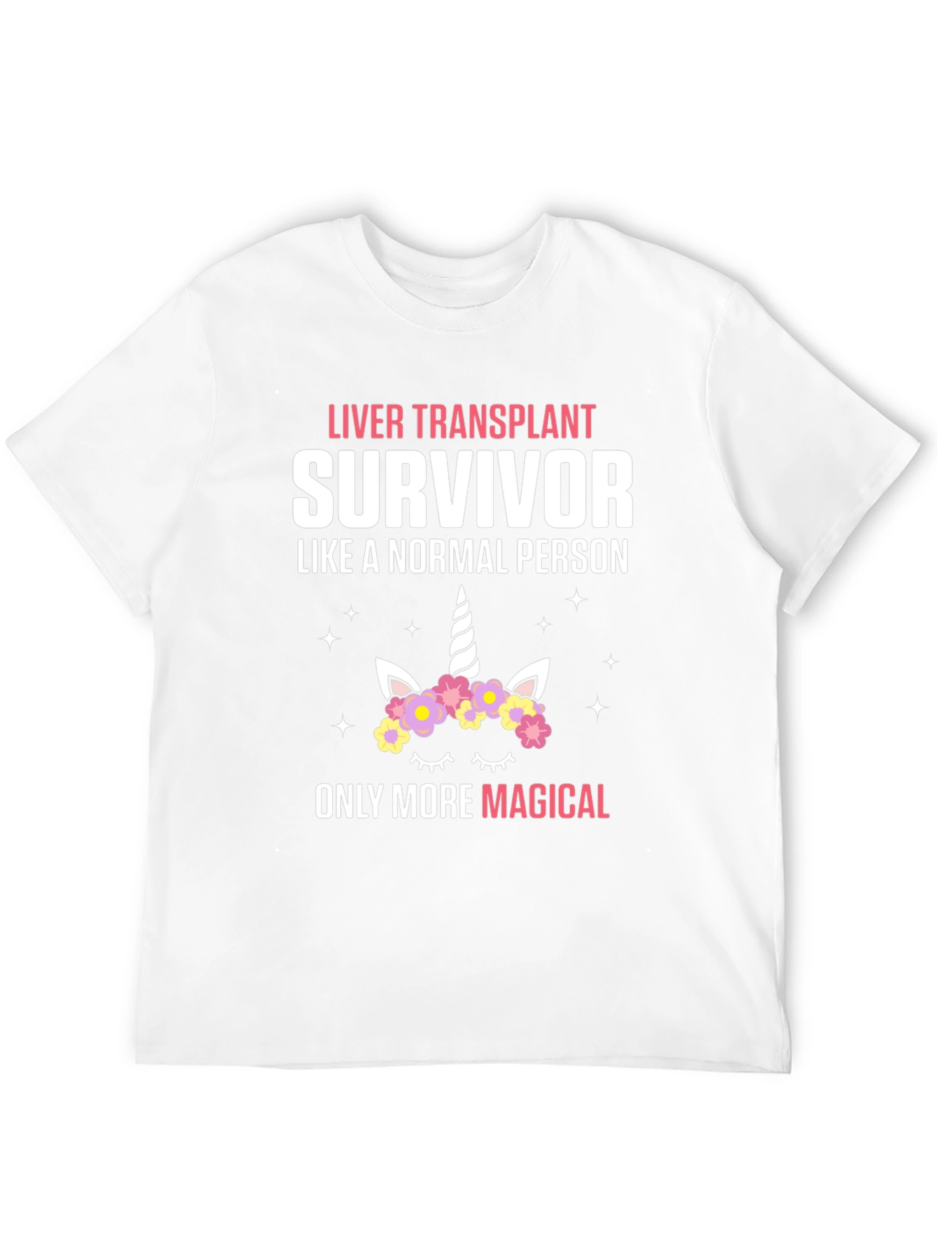Camiseta Transplante de Hígado - Superviviente Mágico