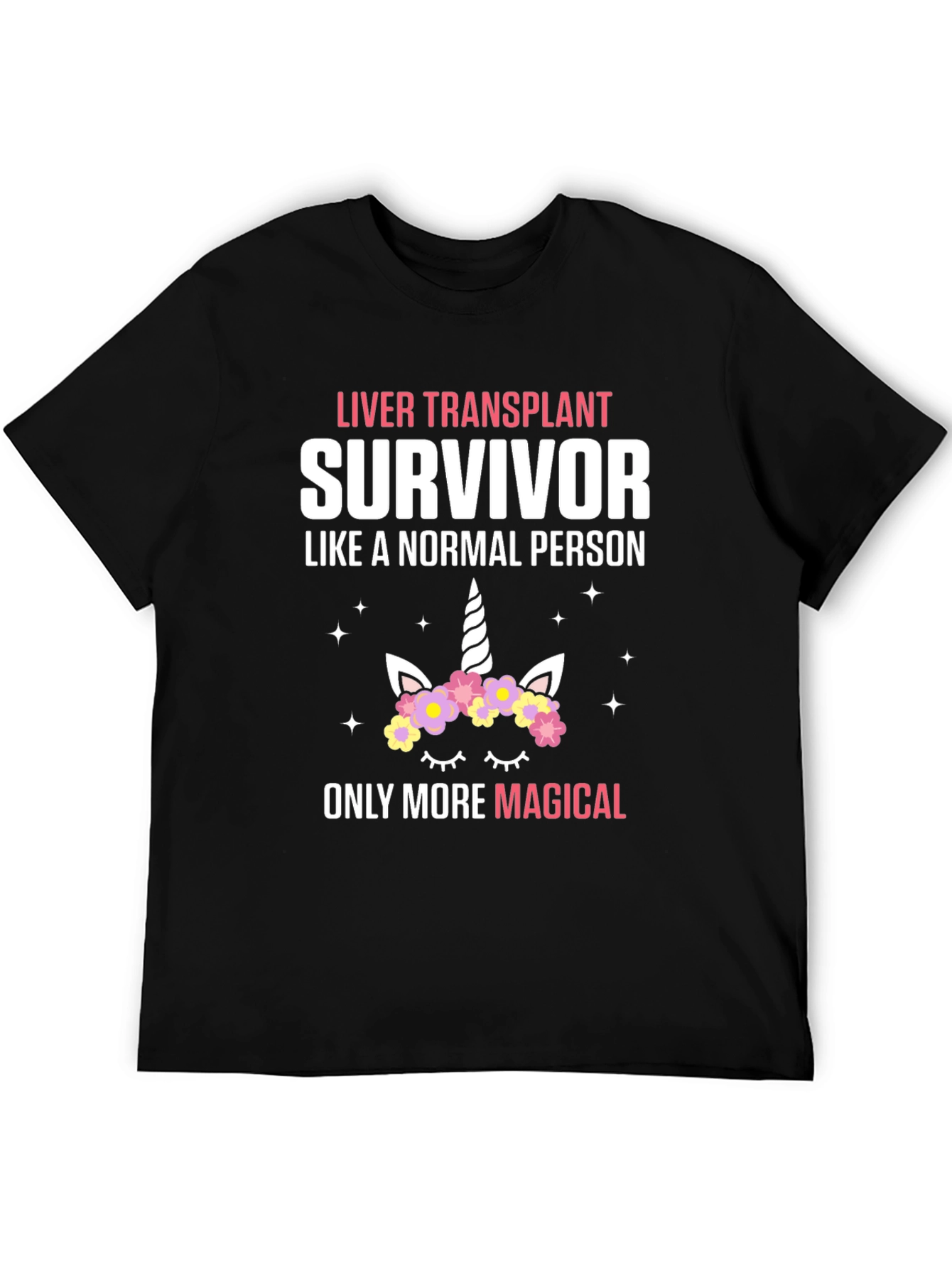 Camiseta Transplante de Hígado - Superviviente Mágico