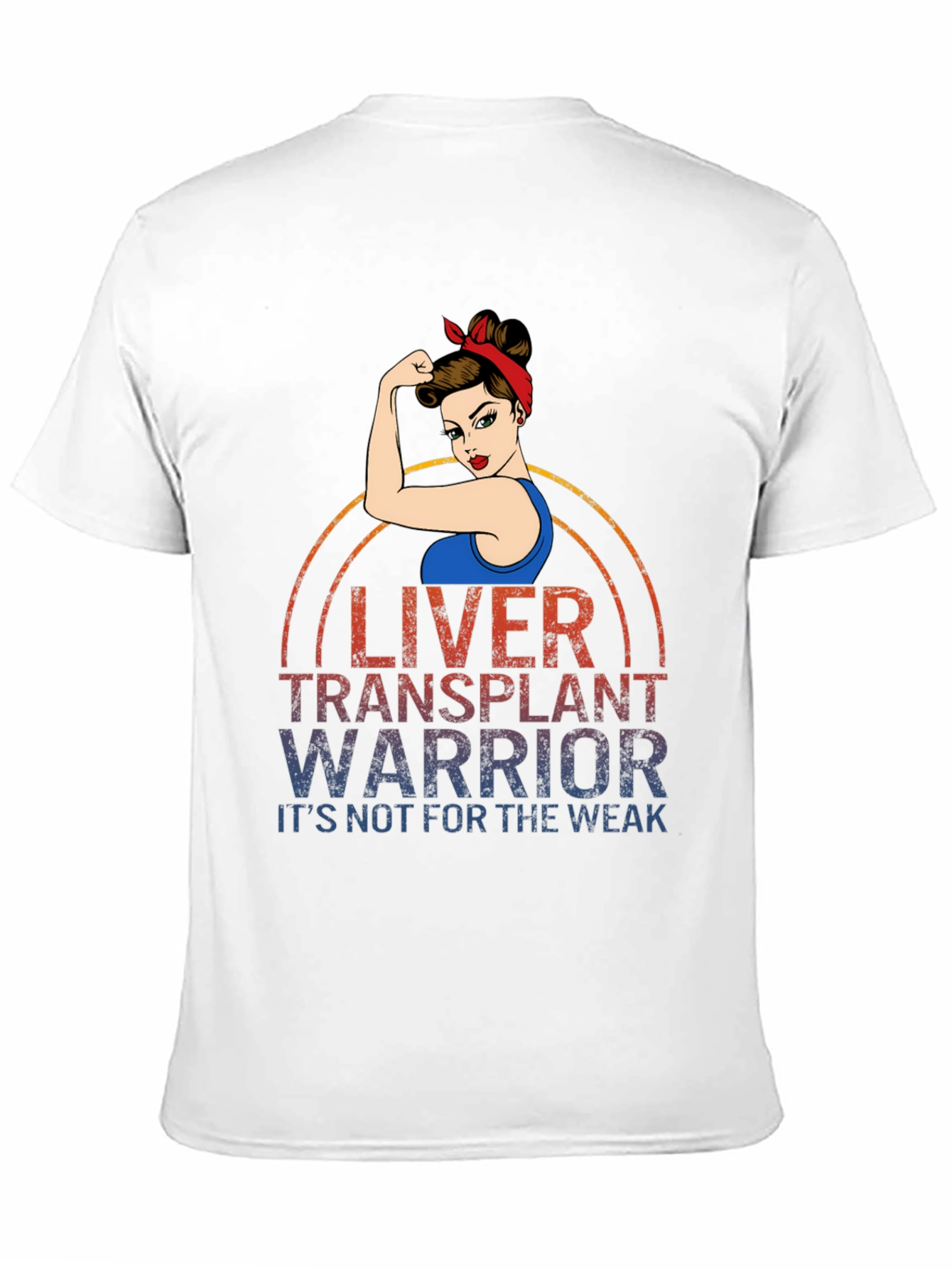 Camiseta Guerrera Trasplante de Hígado