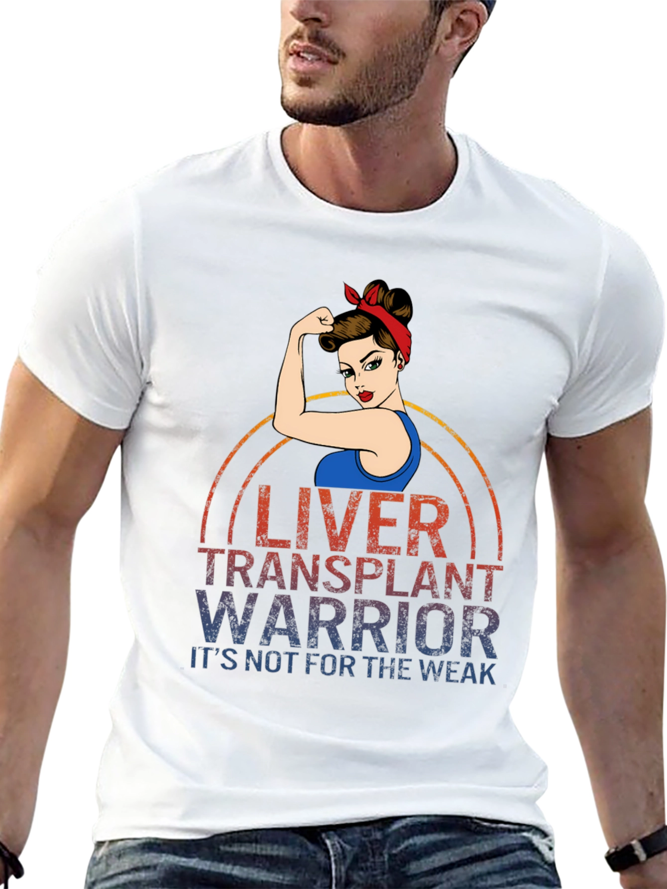 Camiseta Guerrera Trasplante de Hígado