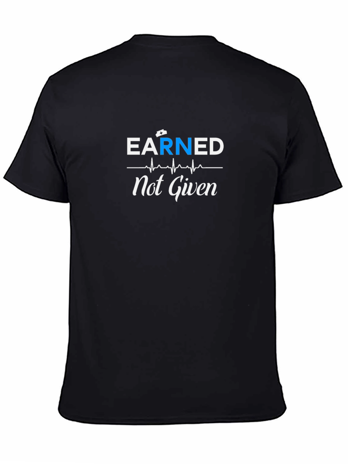 Camiseta Negra Earned Not Given