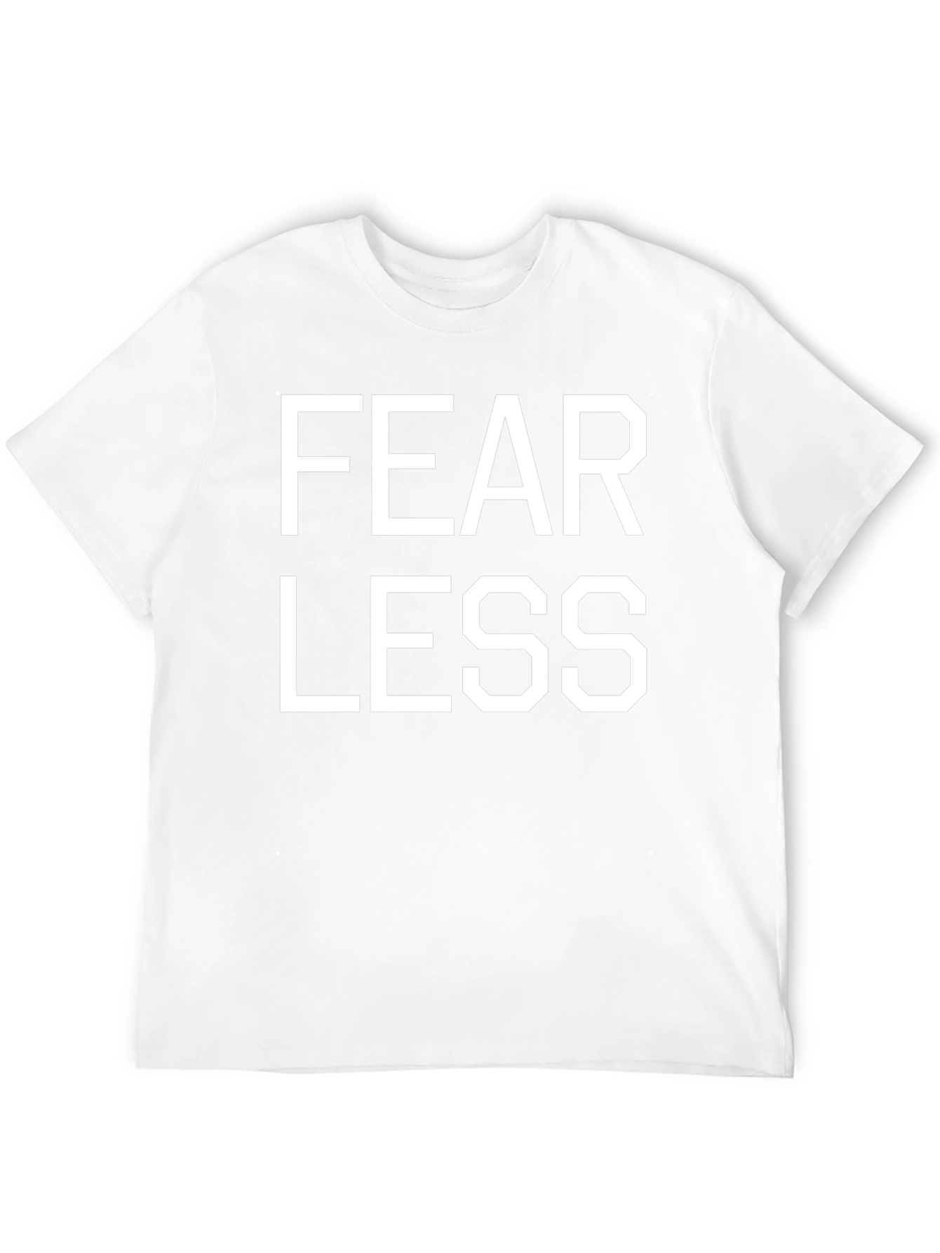 Camiseta Negra FEAR LESS para Hombre