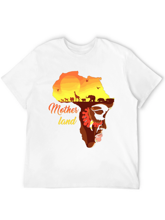 Camiseta África Tierra Madre Hombre