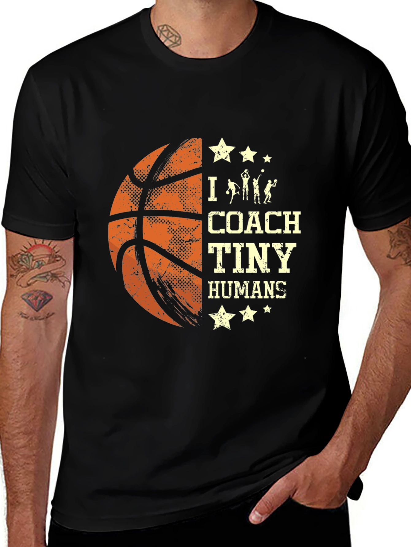 Camiseta de Baloncesto: Entrenador de Pequeños