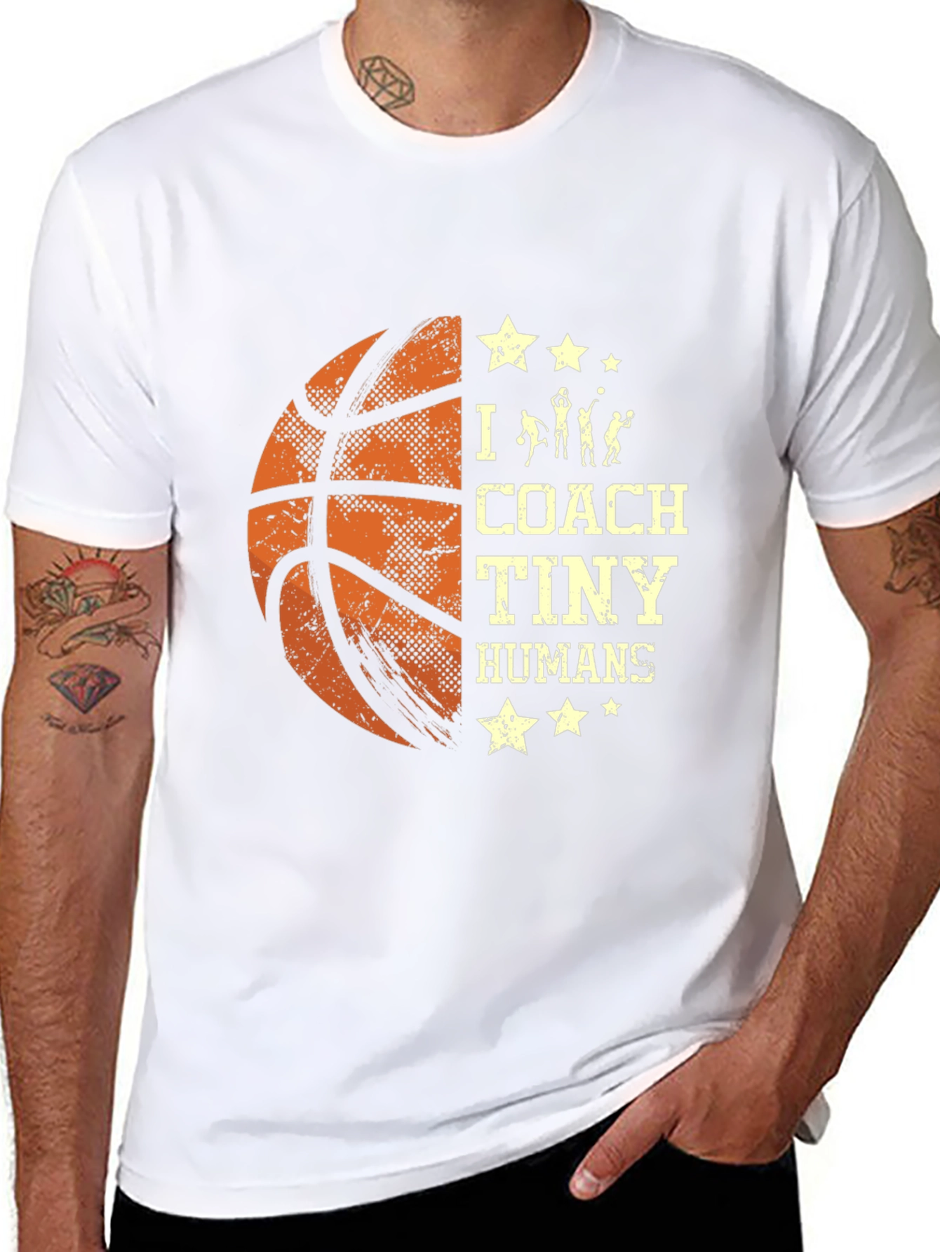 Camiseta de Baloncesto: Entrenador de Pequeños