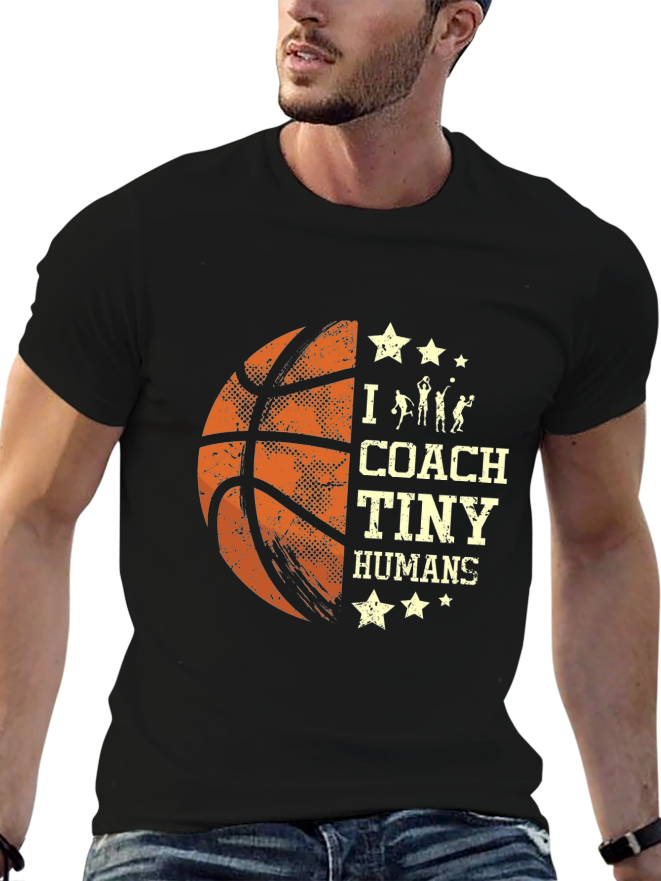 Camiseta de Baloncesto: Entrenador de Pequeños