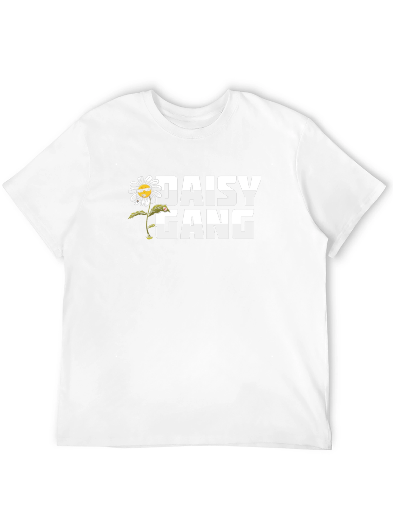 Camiseta Negra Daisy Gang - Estilo Urbano