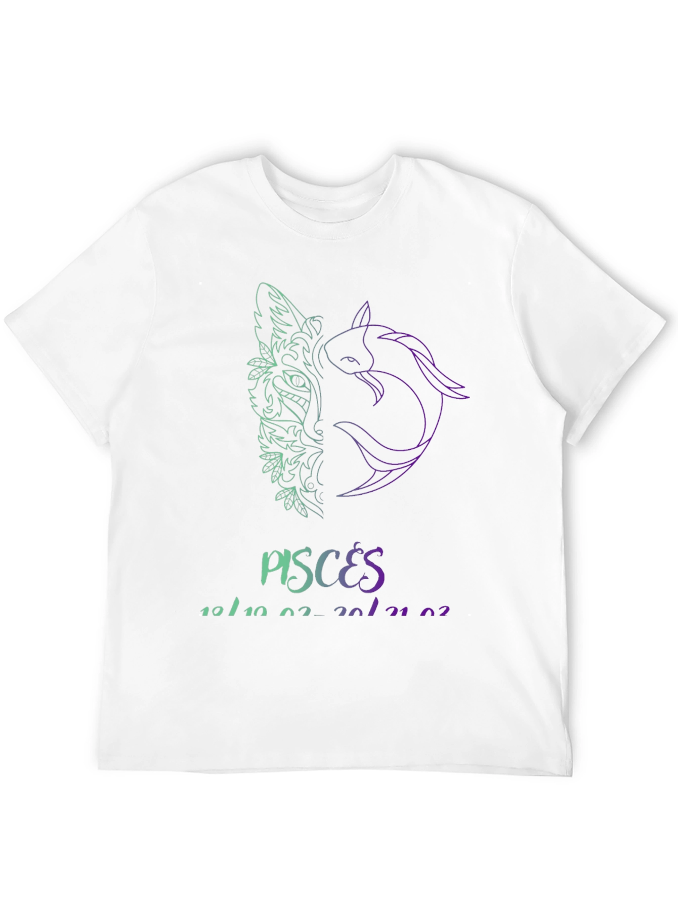 Camiseta Negra Pisces: Diseño Único