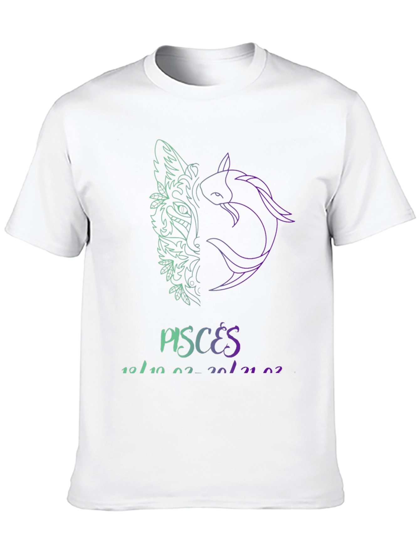 Camiseta Negra Pisces: Diseño Único