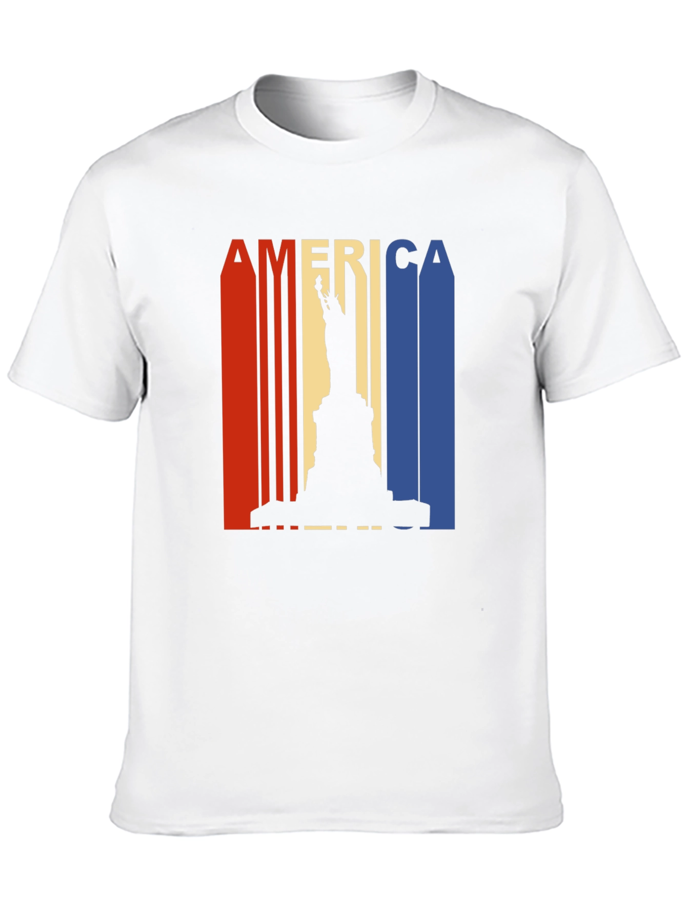 Camiseta Negra América Estatua Libertad
