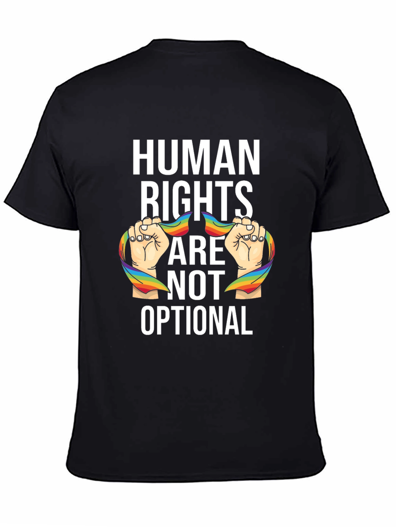 Camiseta Unisex Derechos Humanos No Son Opcionales