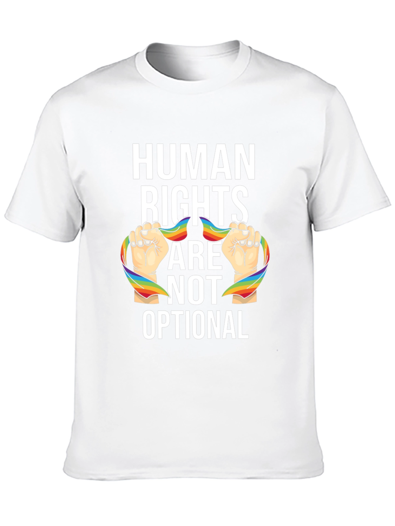 Camiseta Unisex Derechos Humanos No Son Opcionales