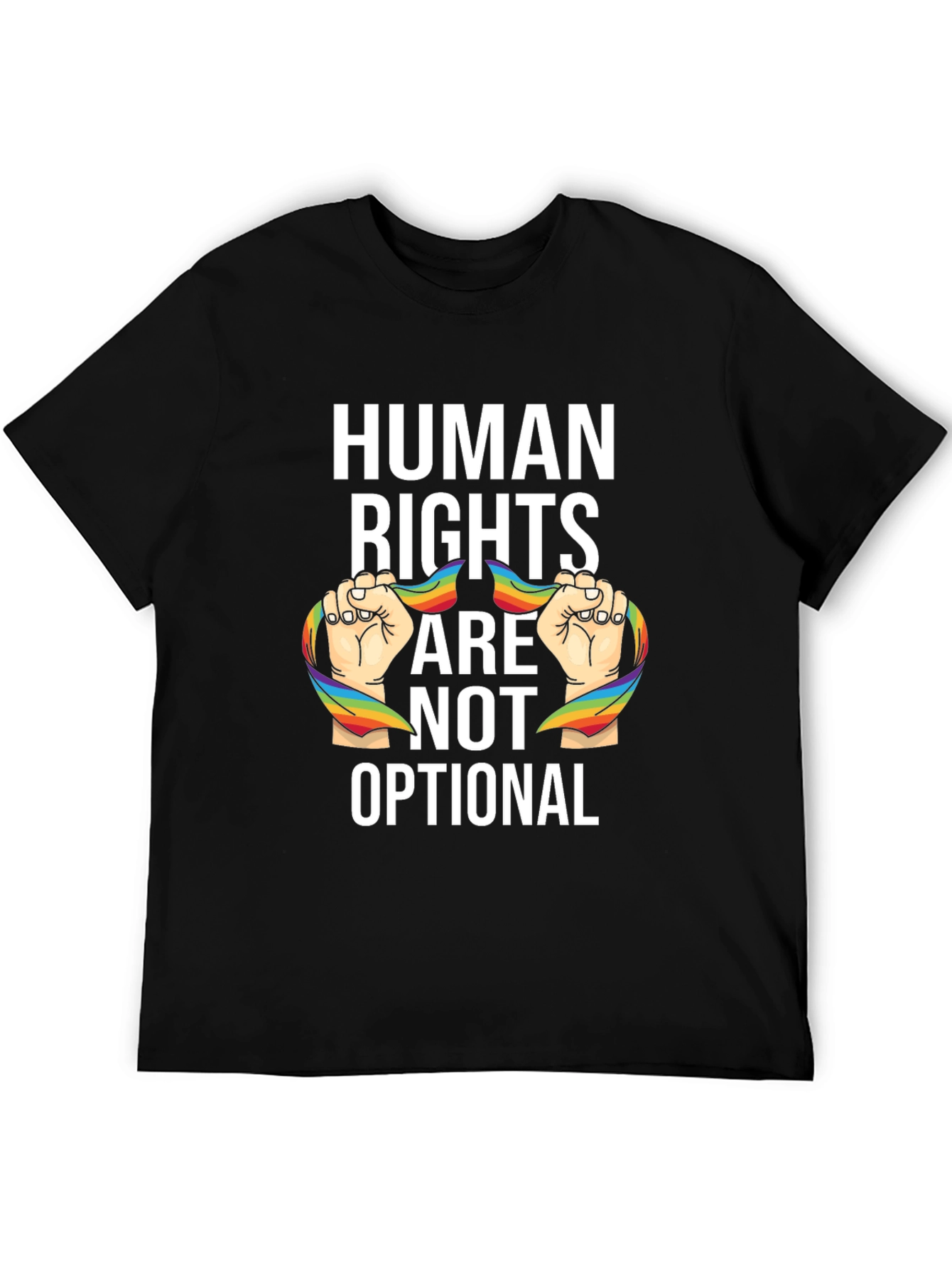 Camiseta Unisex Derechos Humanos No Son Opcionales