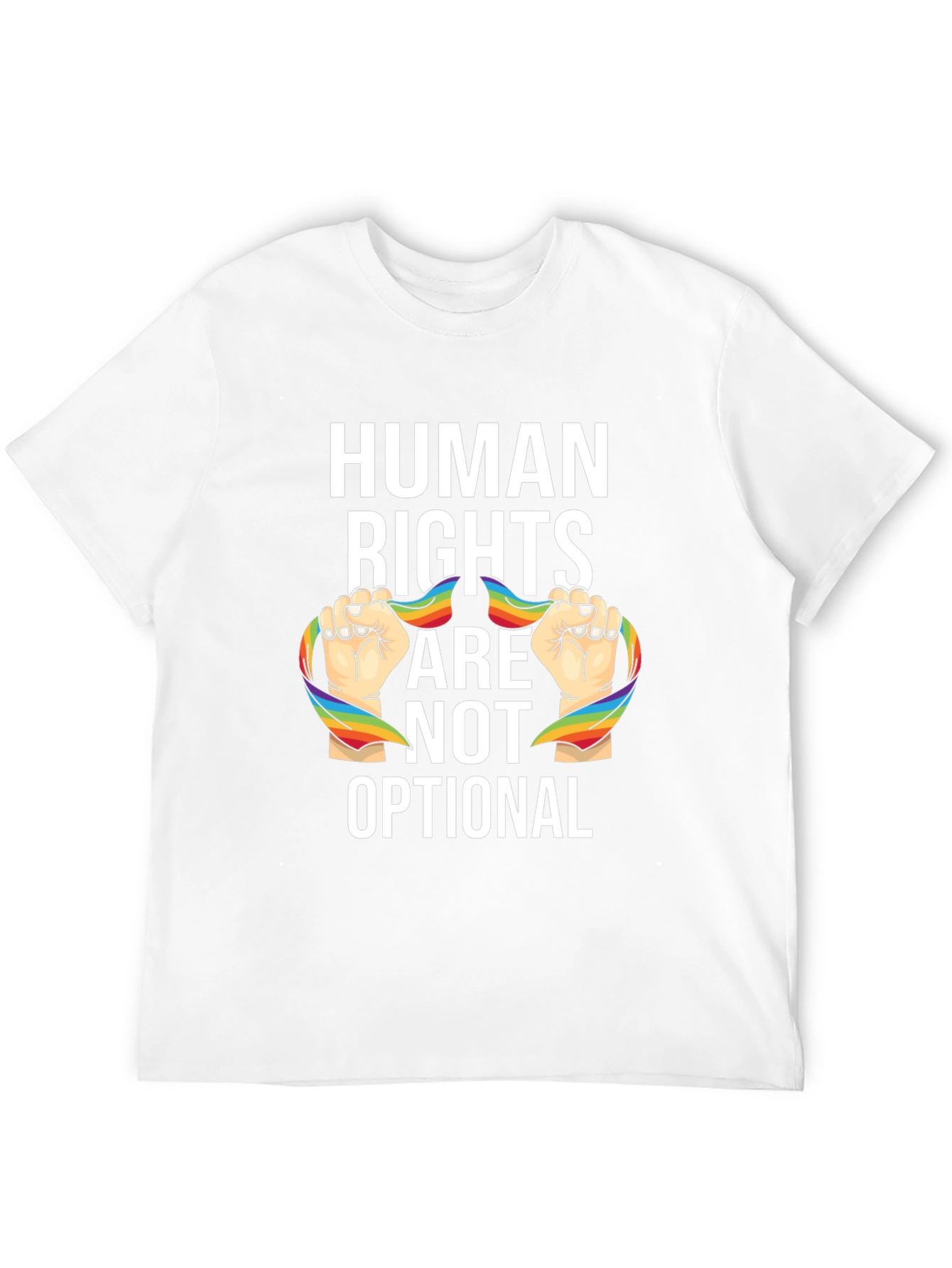 Camiseta Unisex Derechos Humanos No Son Opcionales