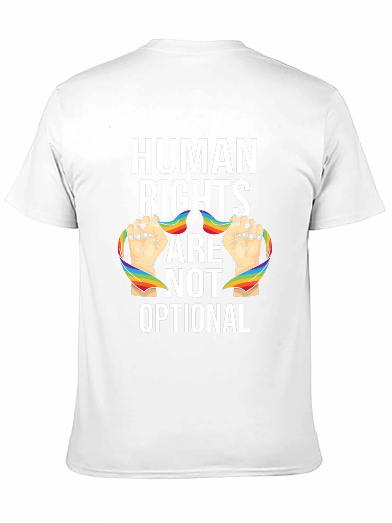 Camiseta Unisex Derechos Humanos No Son Opcionales