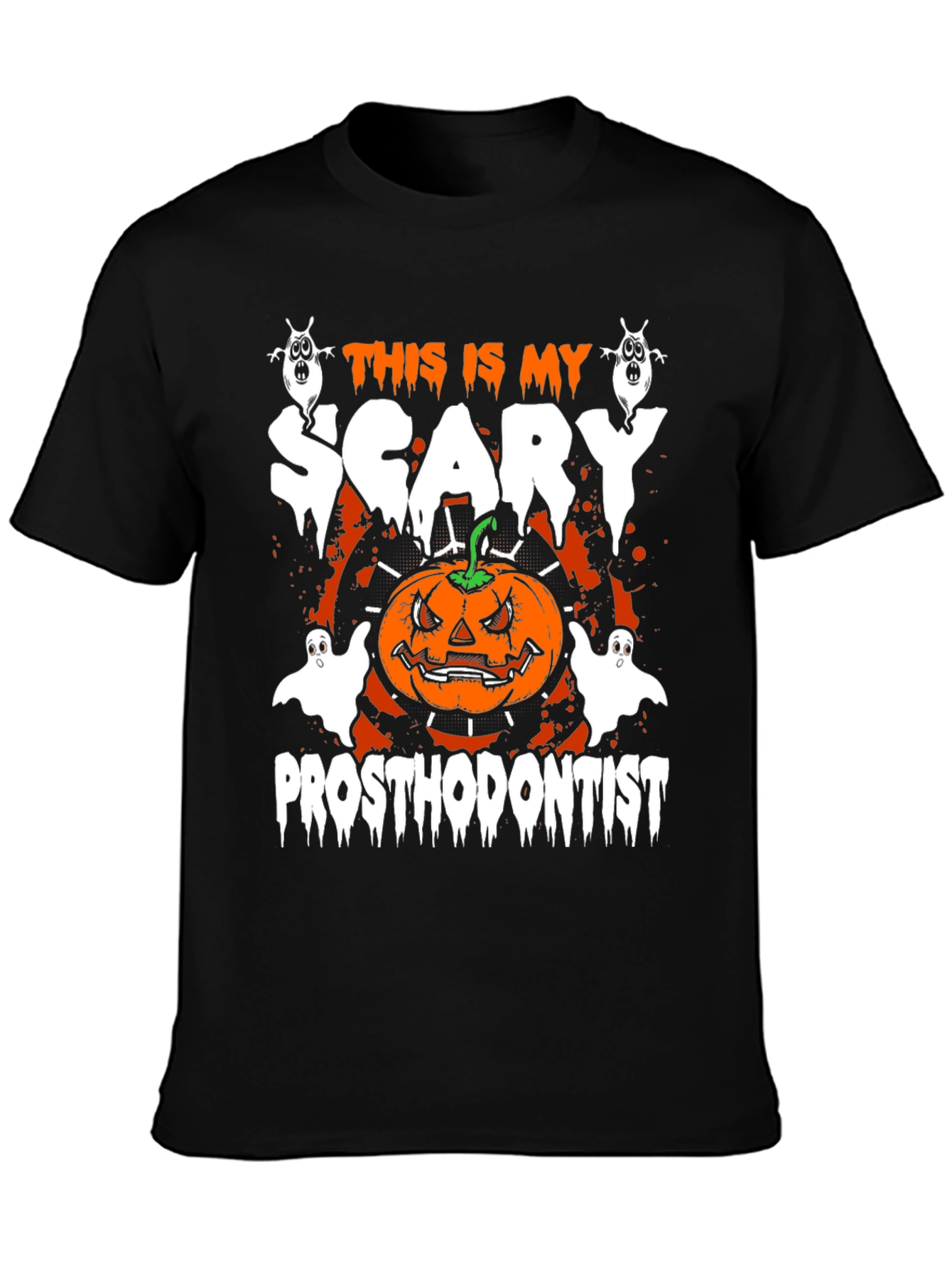 Camiseta Halloween Dentista Espeluznante