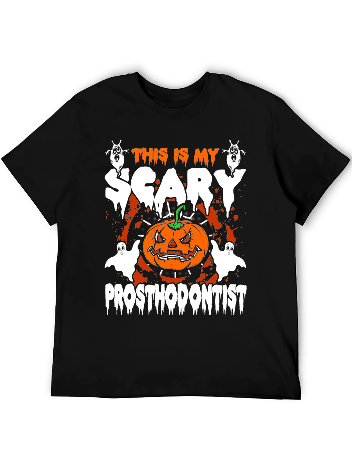 Camiseta Halloween Dentista Espeluznante