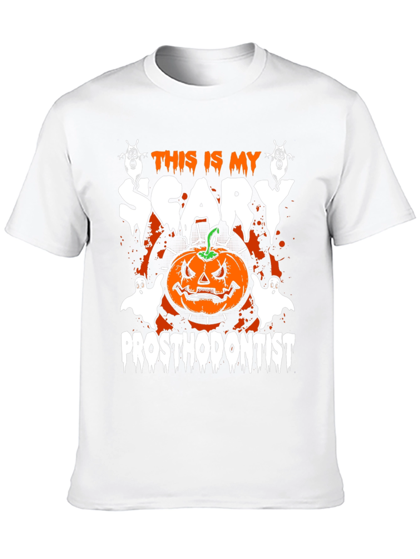 Camiseta Halloween Dentista Espeluznante