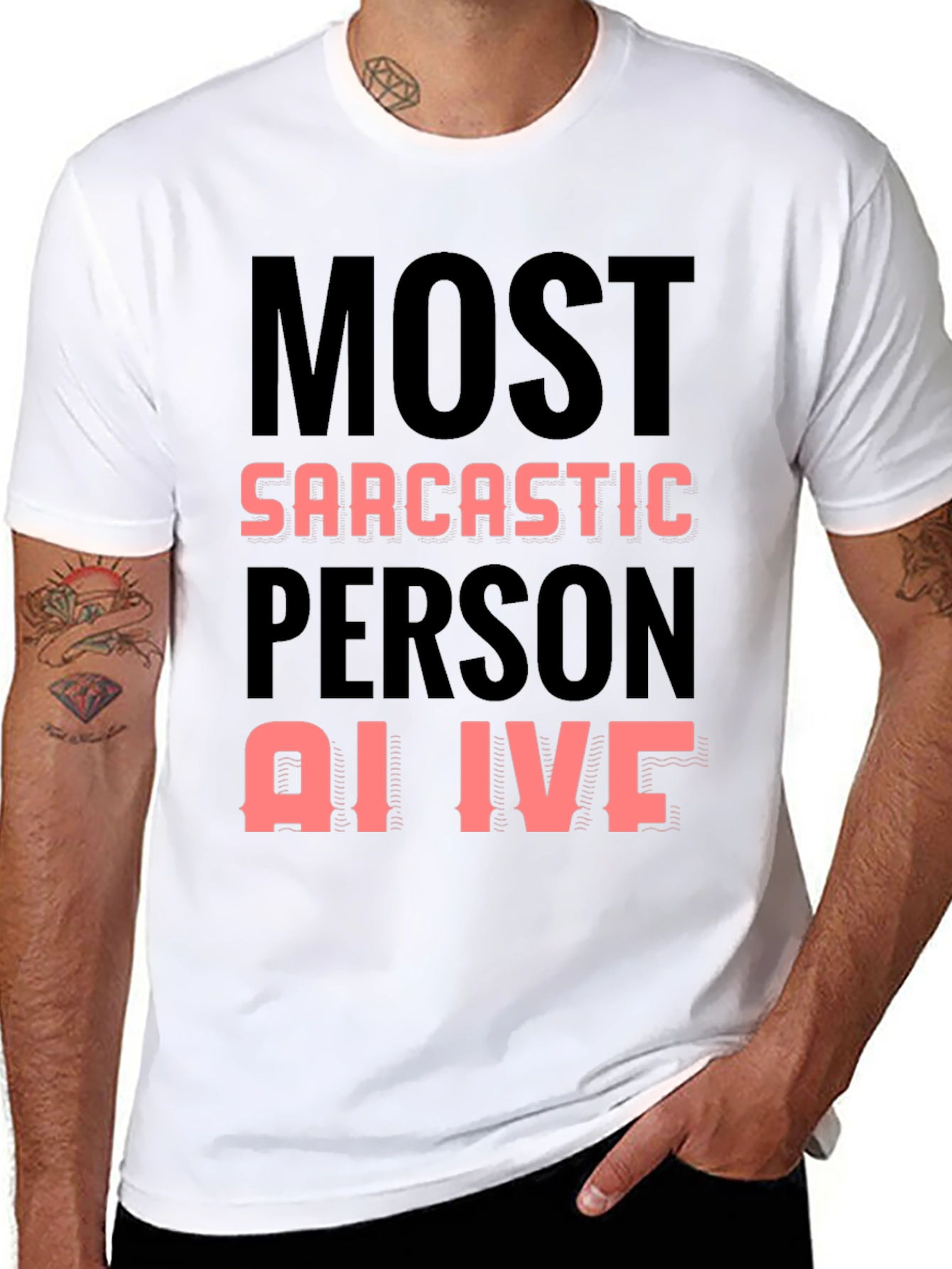 Camiseta Negra: El Más Sarcástico