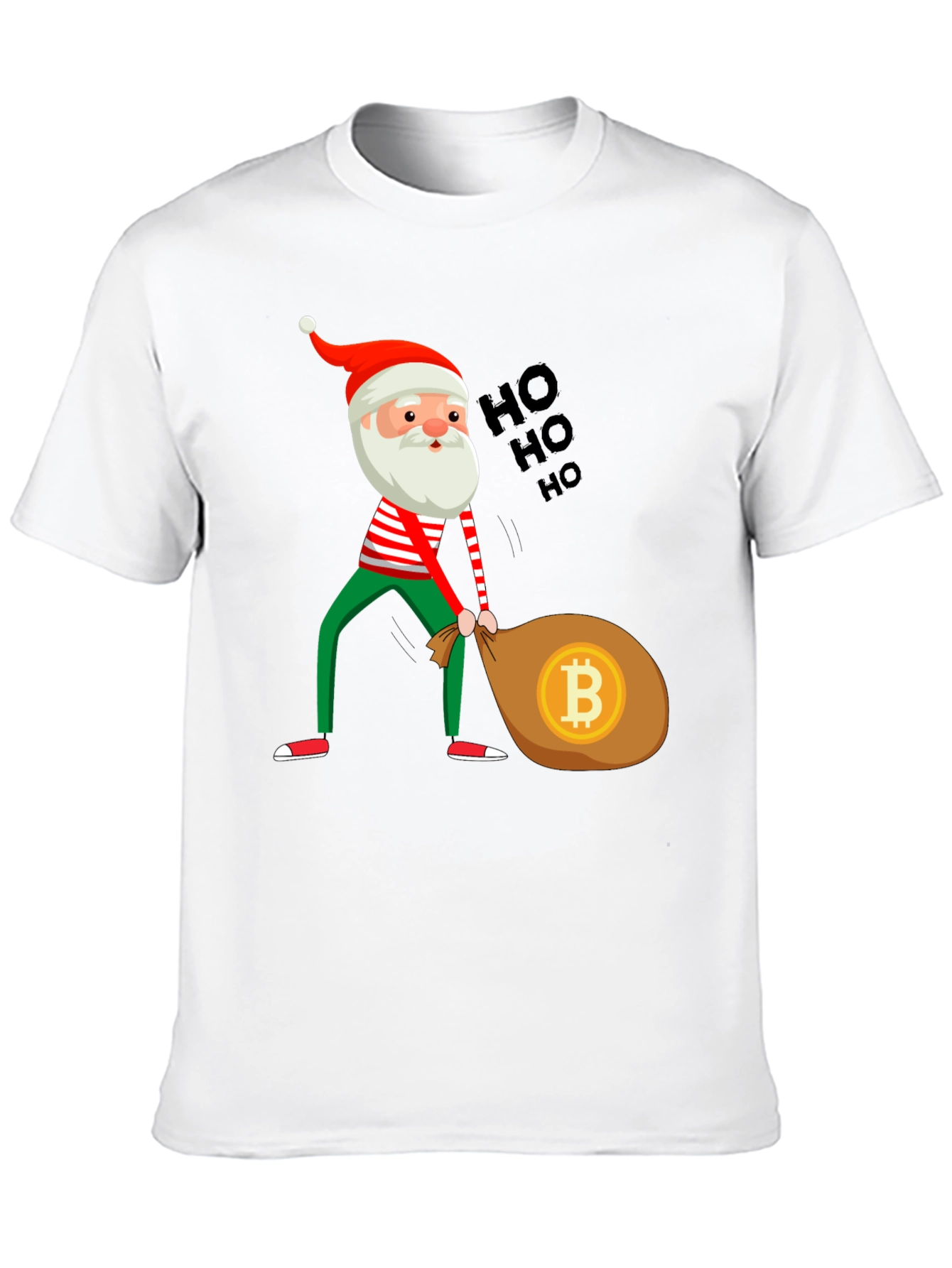 Camiseta Navideña Bitcoin