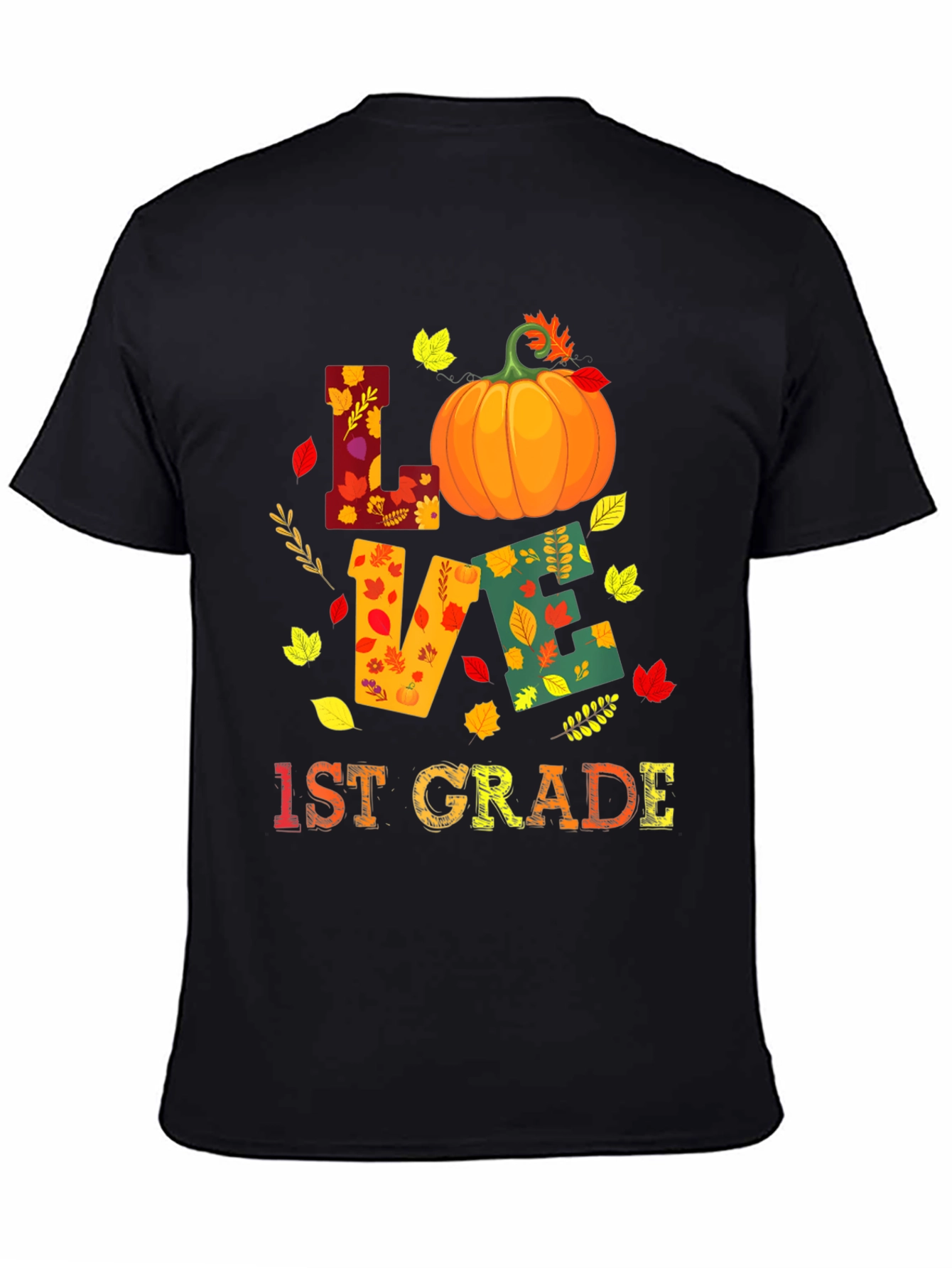Camiseta Otoñal Love 1st Grade