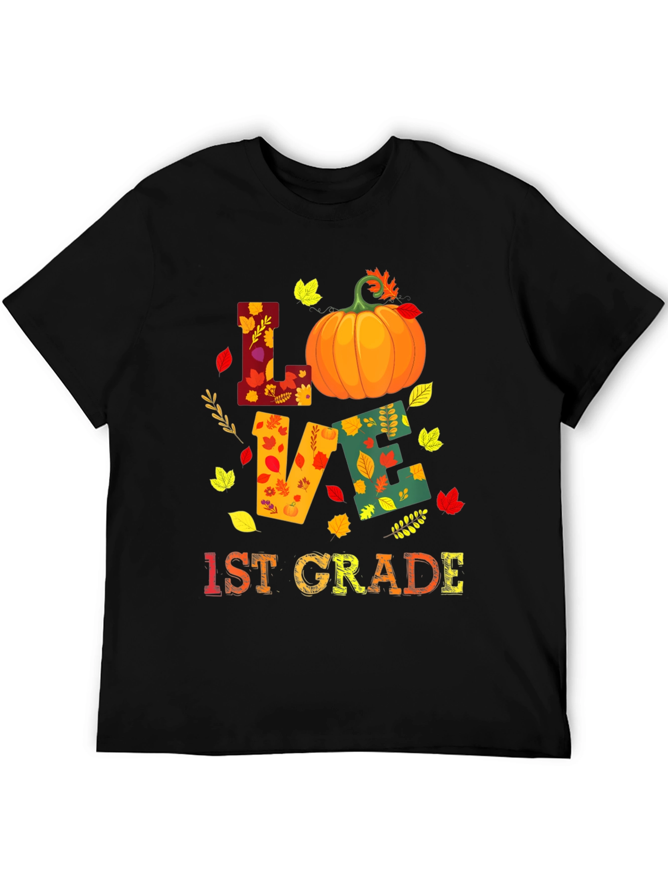 Camiseta Otoñal Love 1st Grade