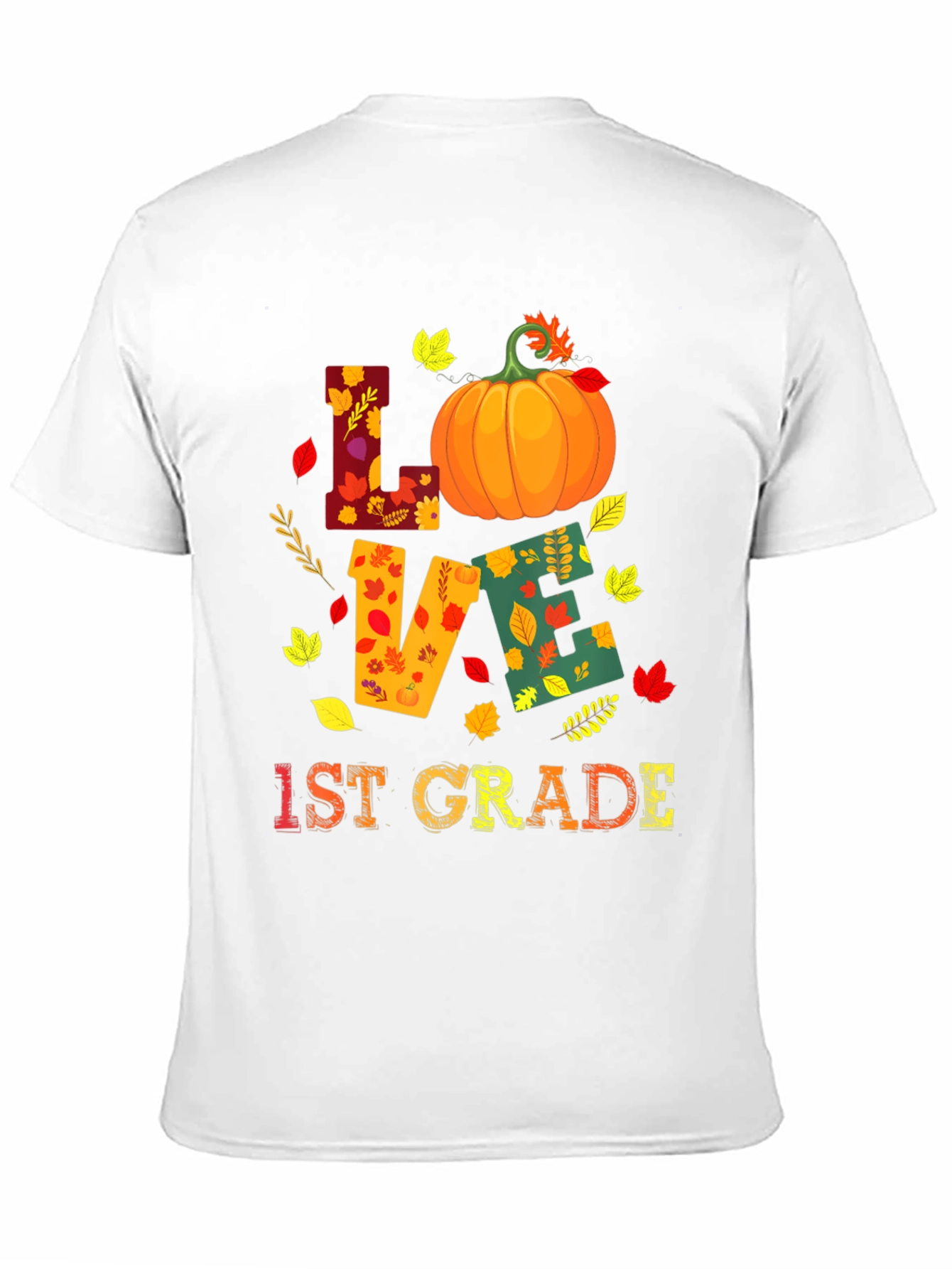 Camiseta Otoñal Love 1st Grade