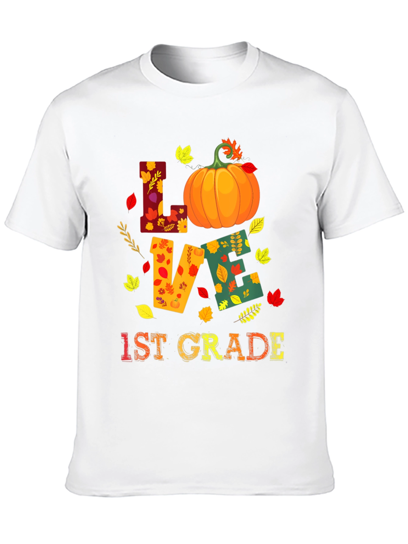Camiseta Otoñal Love 1st Grade