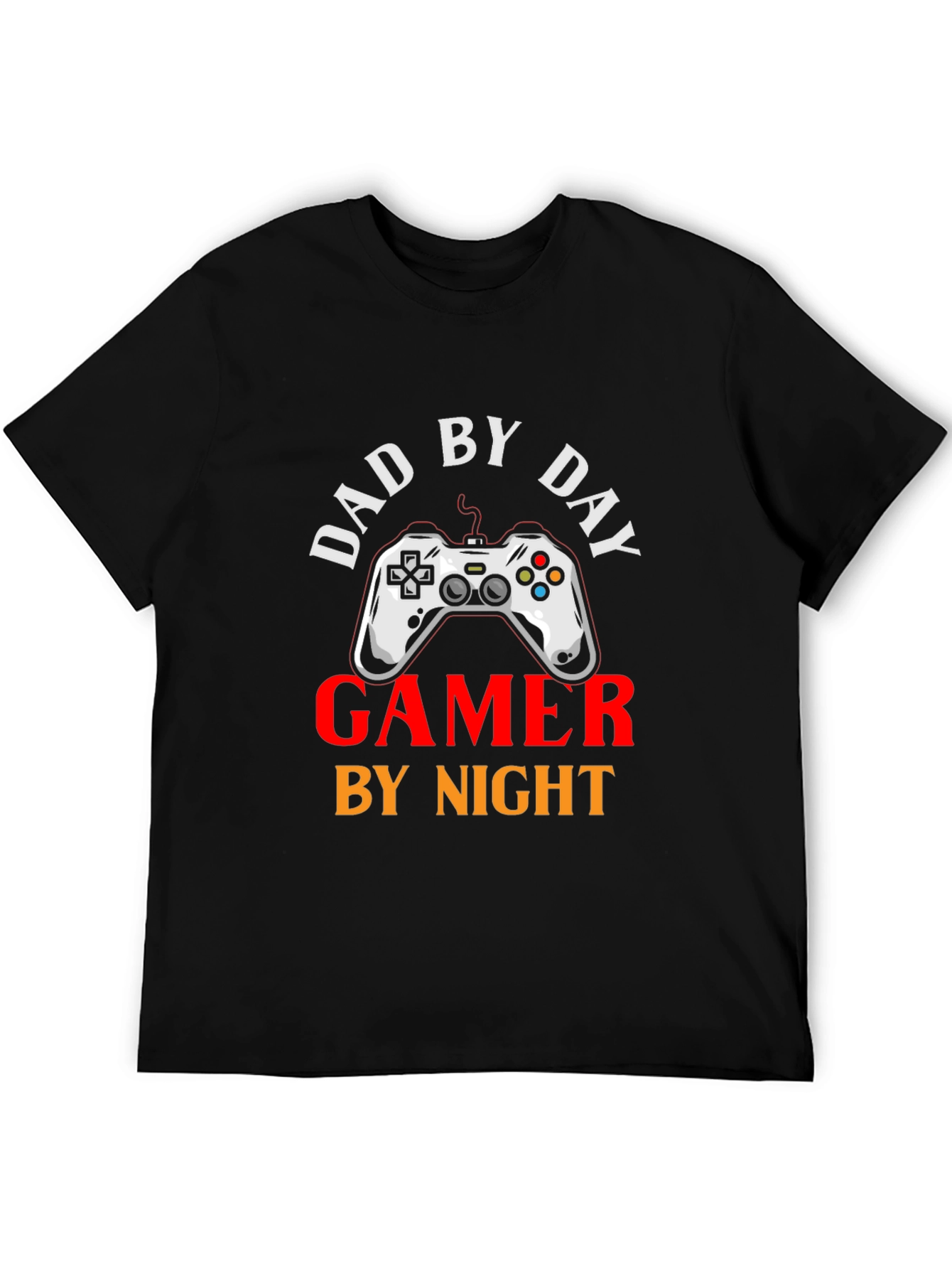 Camiseta Hombre: Papá de Día Gamer de Noche