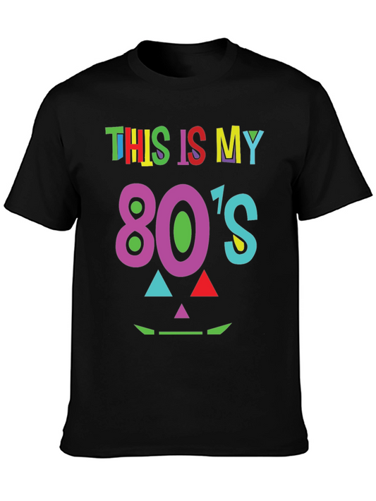 Camiseta This is My 80s Diseño Retro