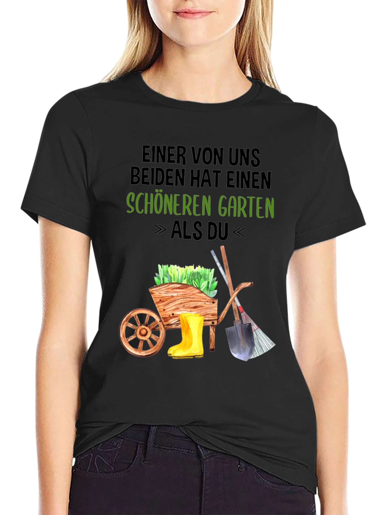 Camiseta Jardinería: Jardín Más Bonito