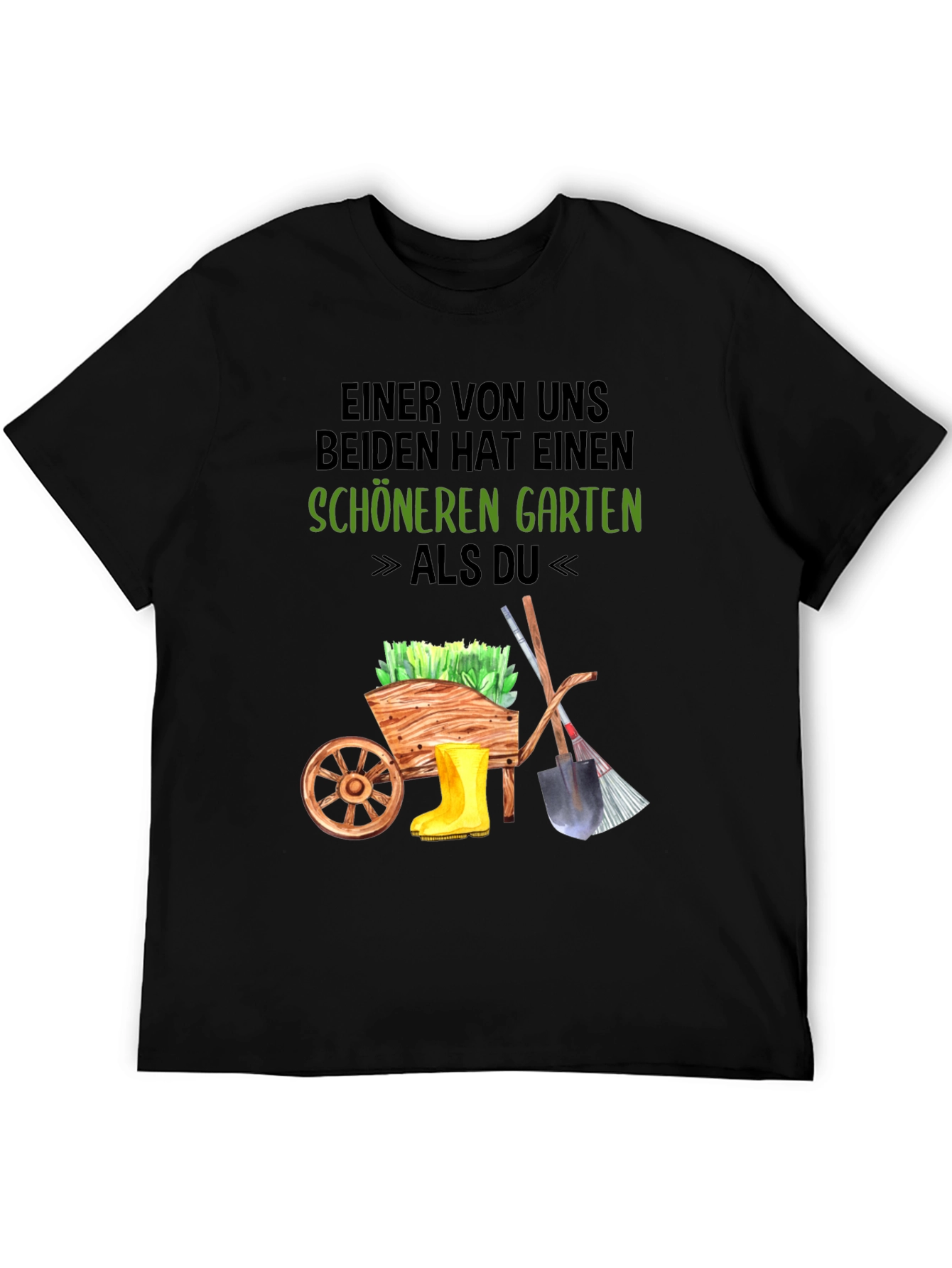 Camiseta Jardinería: Jardín Más Bonito