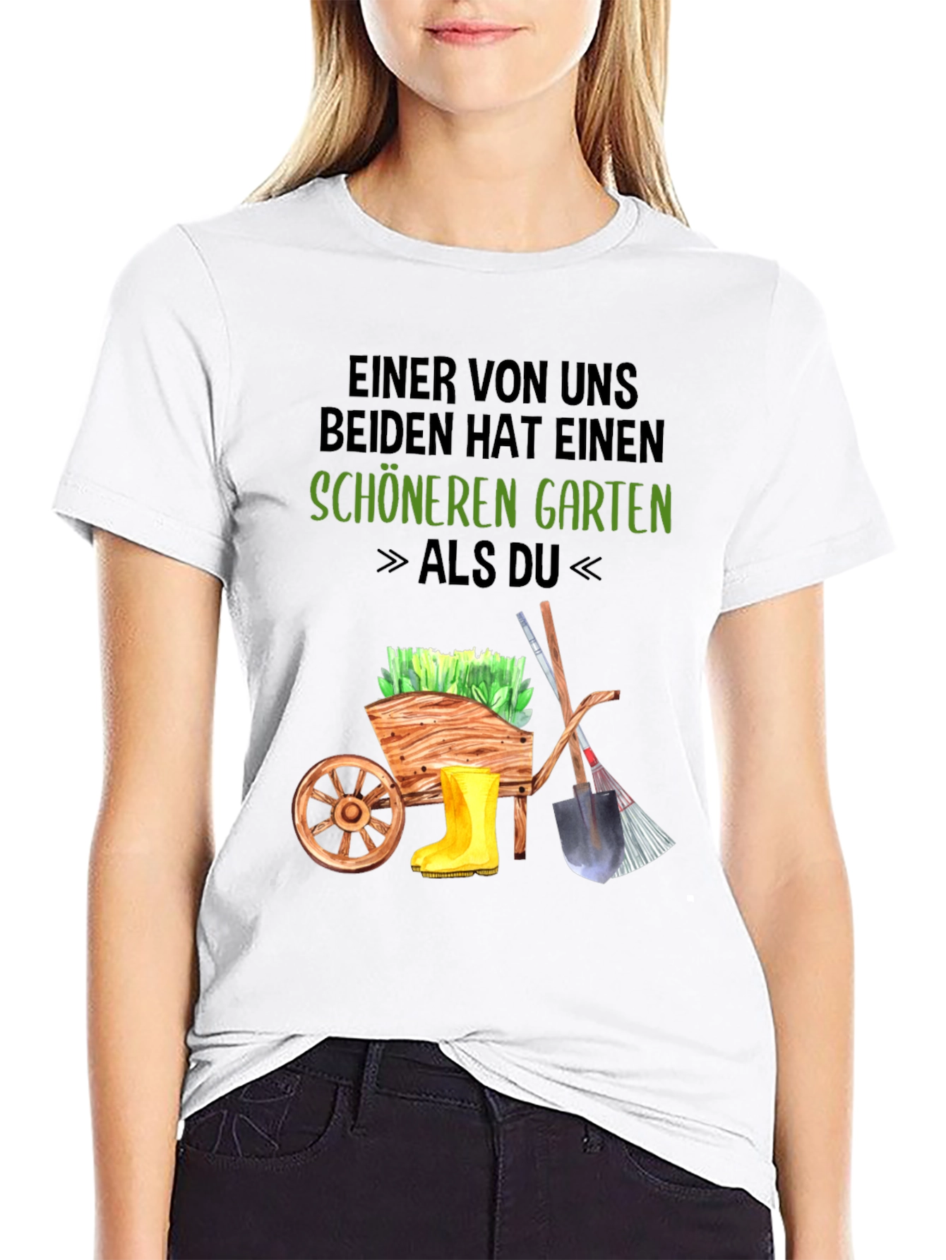 Camiseta Jardinería: Jardín Más Bonito