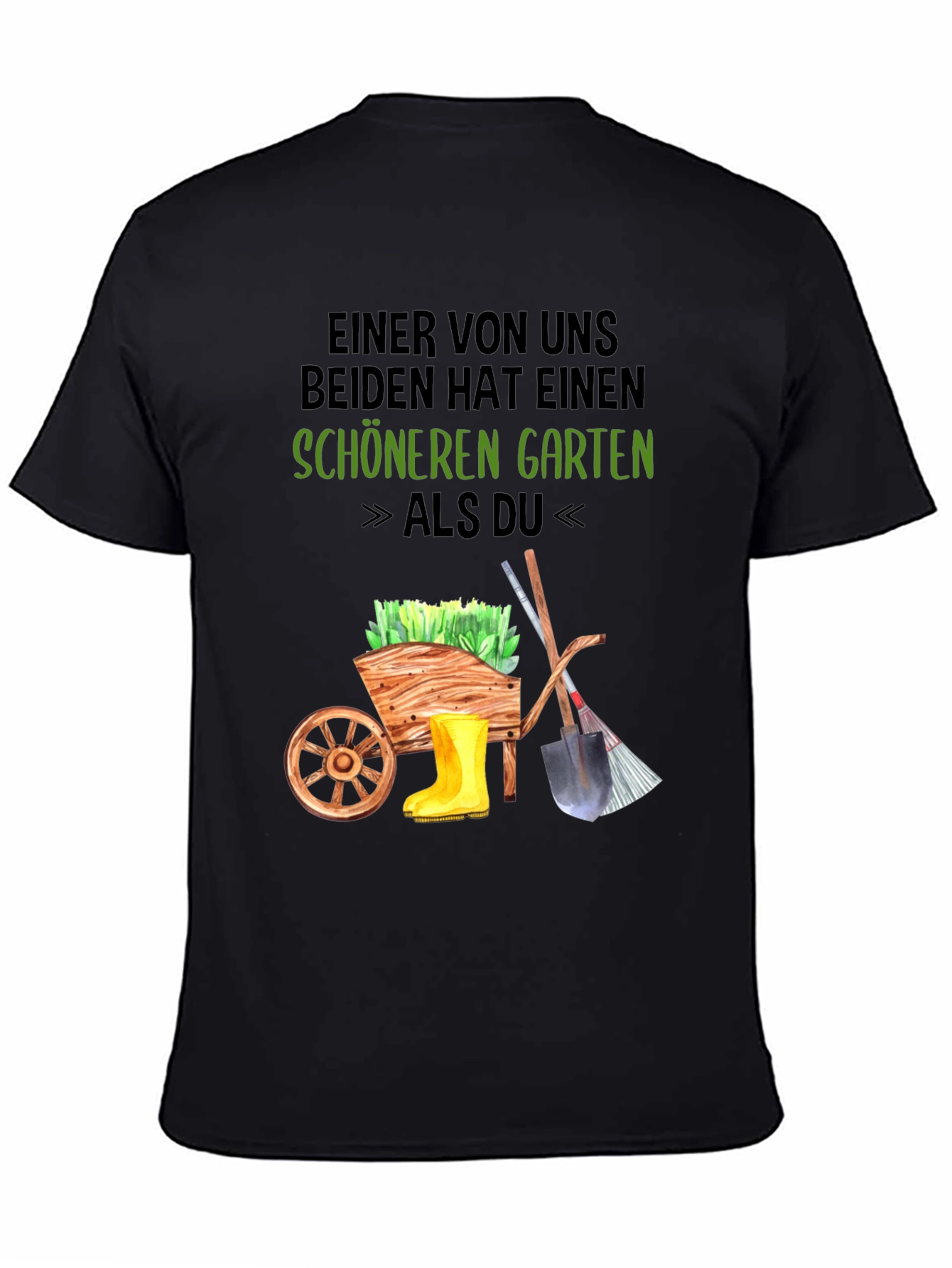 Camiseta Jardinería: Jardín Más Bonito