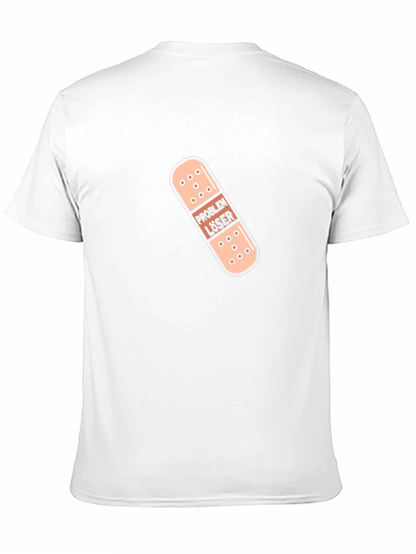 Camiseta Negra con Diseño Divertido Problema Lóser