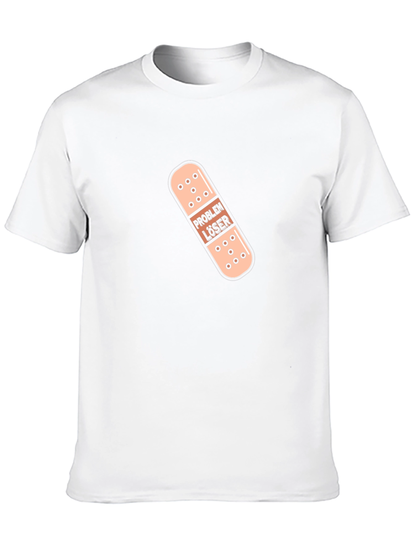 Camiseta Negra con Diseño Divertido Problema Lóser