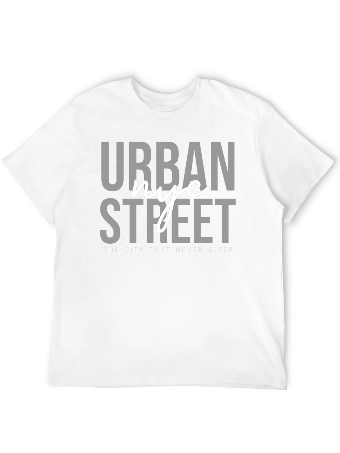 Camiseta Negra Urbana NYC Street