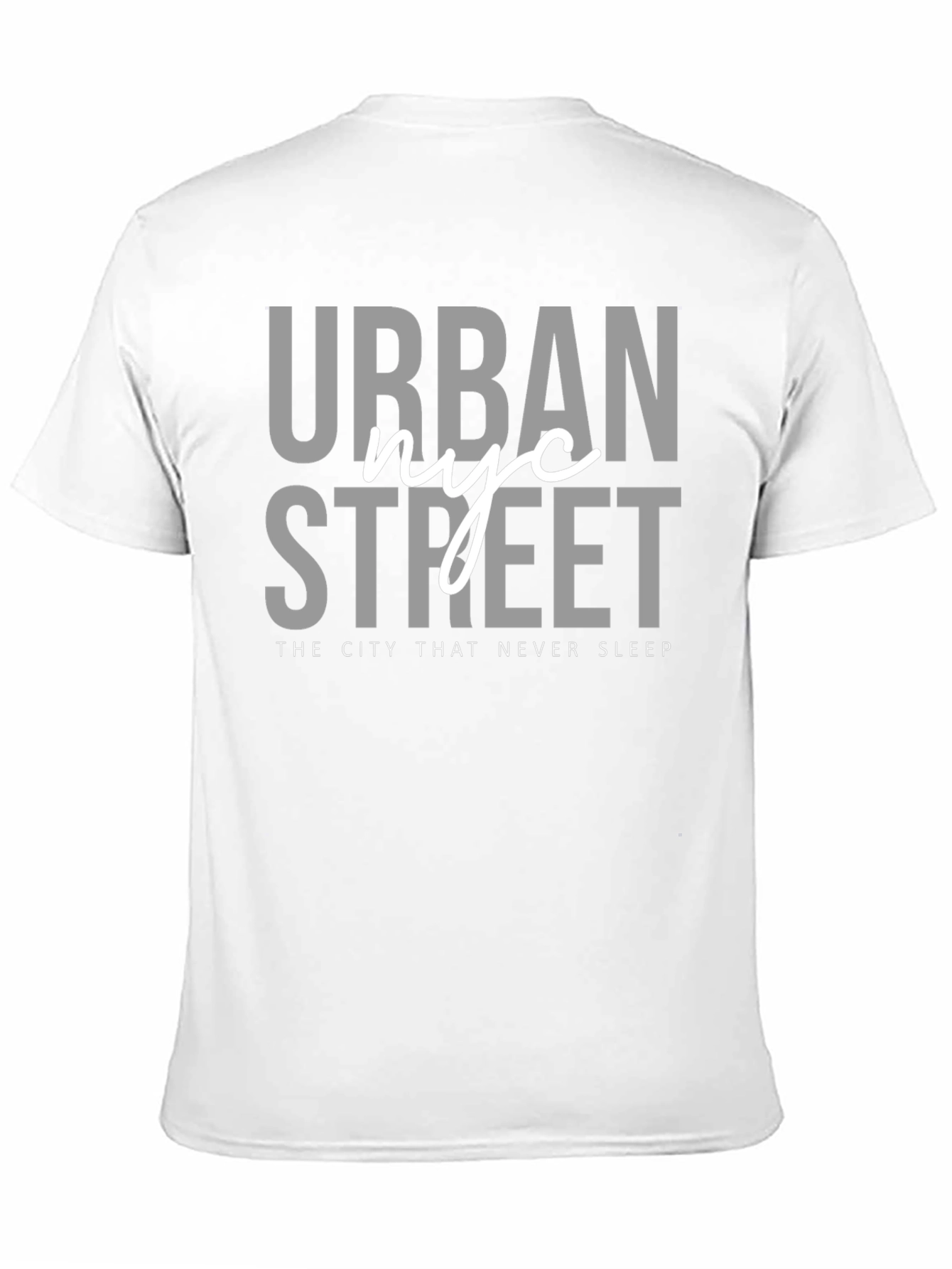 Camiseta Negra Urbana NYC Street