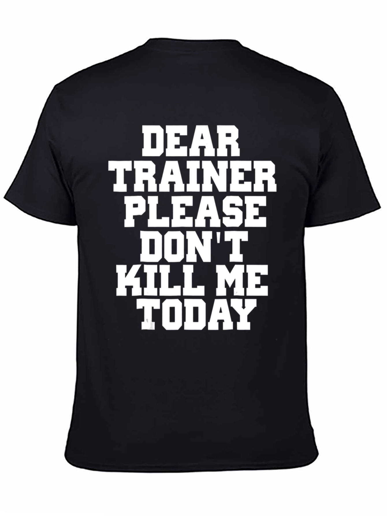 Camiseta Entrenamiento Divertida No Me Mates Hoy