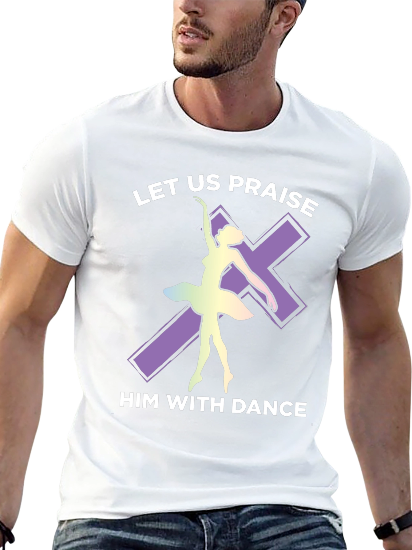 Camiseta Cristiana: Alabemos con Danza