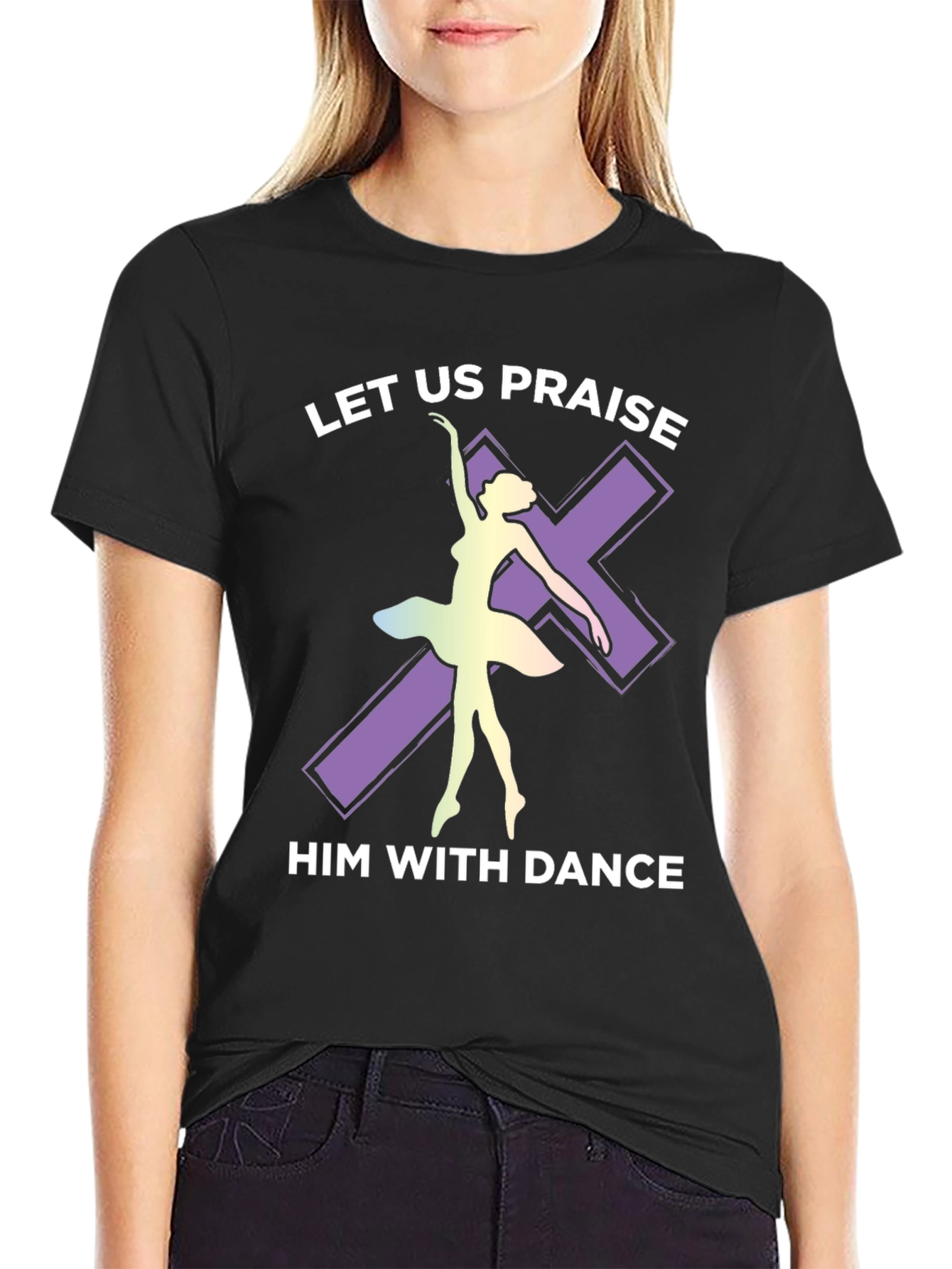 Camiseta Cristiana: Alabemos con Danza