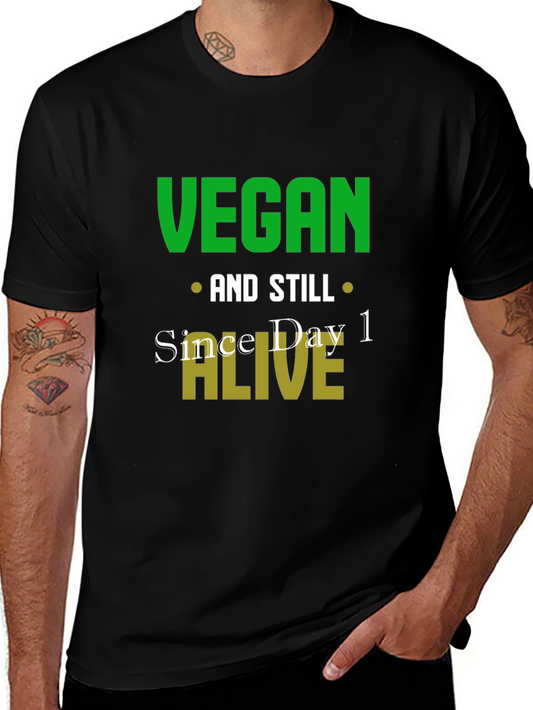 Camiseta Vegana - ¡Aún Vivo!